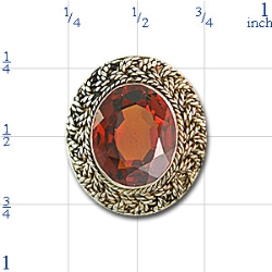rk789 Garnet Bracelet Slide 
